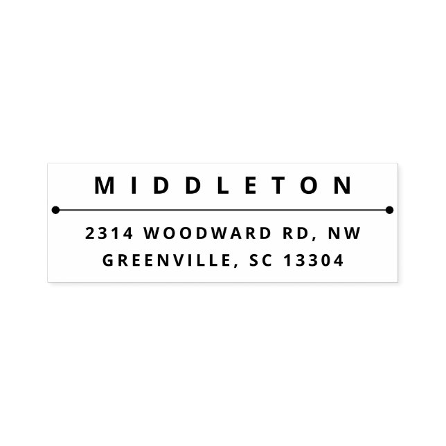 Moderner, feiner Typ Permastempel (Design)