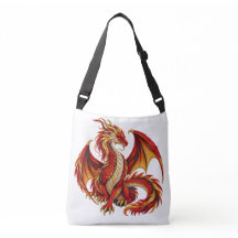 Moderner Feuriger Drache