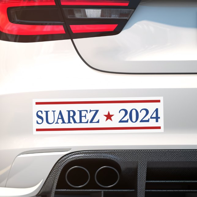 Moderner Francis Suarez 2024 US-Präsident Autoaufkleber (Von Creator hochgeladen)
