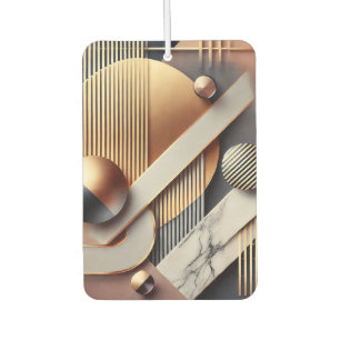 Moderner Freshener Gold & Marmor Autolufterfrischer
