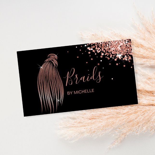 Moderner Frisör, Friseur für Braidfirmen Visitenkarte (Von Creator hochgeladen)