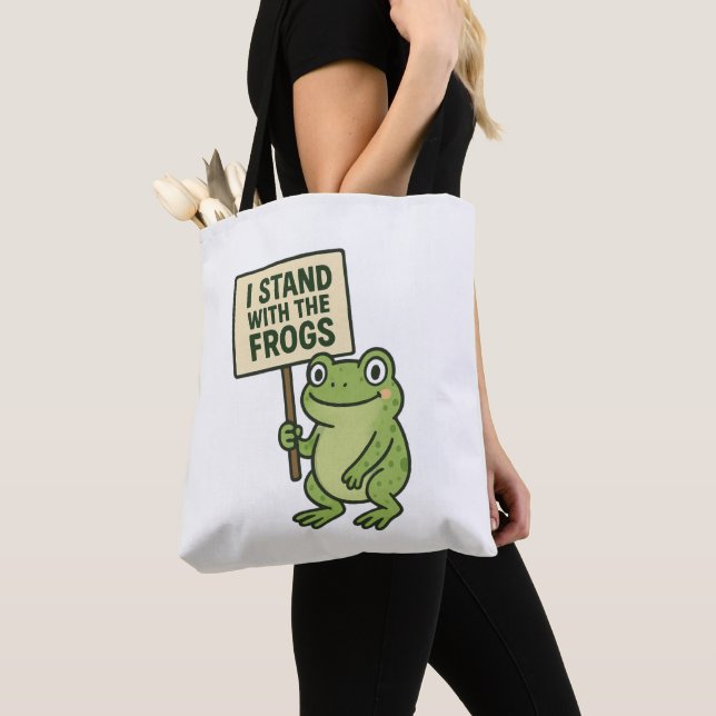 Moderner Froschliebhaber-Tote Tasche (Von Nahem)