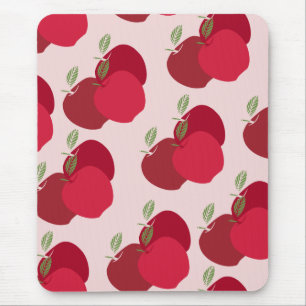 Moderner, fruchtig Inspiriert Apfel Mousepad