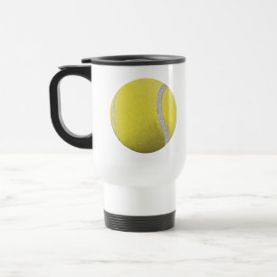 Moderner Gelber Tennisball Reisebecher