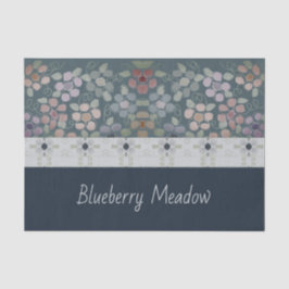 Moderner Gemusterter Blumendesigner Seidenpapier
