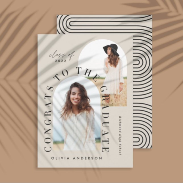 Moderner geometrischer Abschluss mit mehreren Foto (Von Creator hochgeladen)