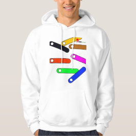 Moderner geometrischer Pullover - kühne Muster für