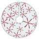 Moderner geometrischer Sternchen-Vereinbarung Polyester Weihnachtsbaumdecke (Vorderseite)