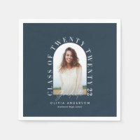 Moderner geometrischer typografischer Foto Bogen A