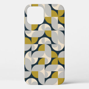 Moderner geometrischer Vintager Retro-Hintergrund Case-Mate iPhone Hülle