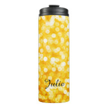 Moderner Gold-Bokeh-Thermaltumor