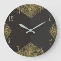 Moderner Gold & Grau Chic