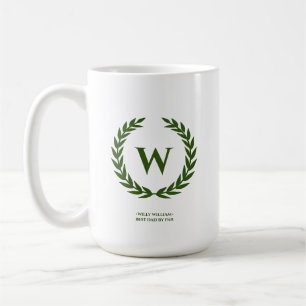 MODERNER GOLF VATER GOLF VATER'S DAY MONOGRAM KAFFEETASSE