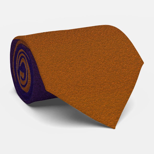 Moderner Gradient-Faux-Textur Krawatte (Gerollt)