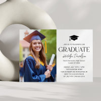 Moderner Graduate Foto Abschluss