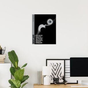 Moderner Great Dane Poster grün