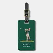 Moderner grüner Golfsport