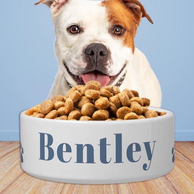 Moderner Haustier Hund Personalisiert, trostlos, b Napf (Von Creator hochgeladen)