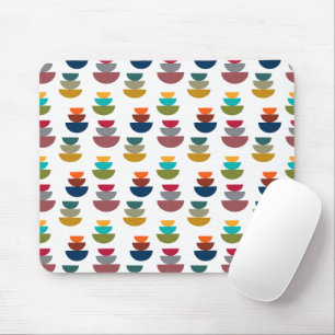 Moderner heller Minimalismus der Mitte des Jahrhun Mousepad