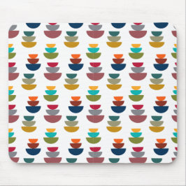Moderner heller Minimalismus der Mitte des Jahrhun Mousepad