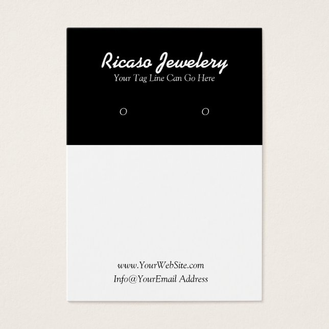 Moderner Hintergrund für Schwarz und Weiß (Vorderseite)