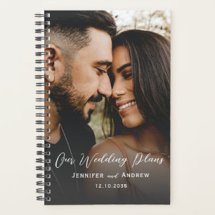 Moderner Hochzeitsplaner für Foto und Kalligrafie Planer