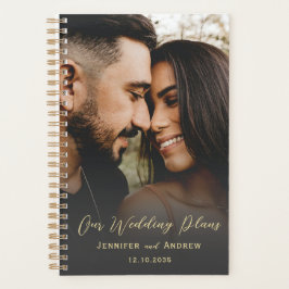 Moderner Hochzeitsplaner für Foto und Kalligrafie Planer
