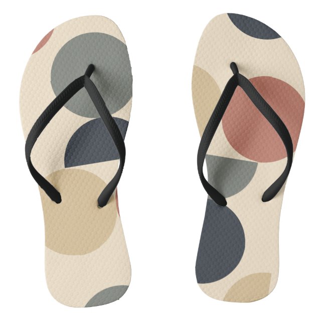 Moderner Holzlachs aus dem Mittelalter Flip Flops (Fußbett)