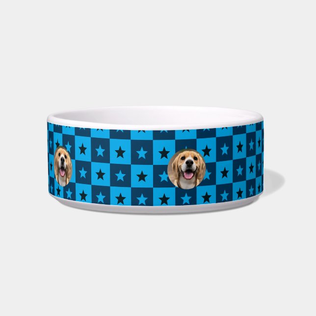 Moderner Hund Mama Individuelle Name Personalisier Napf (Rechts)