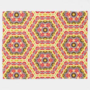 Moderner Indianer 10 Fleecedecke