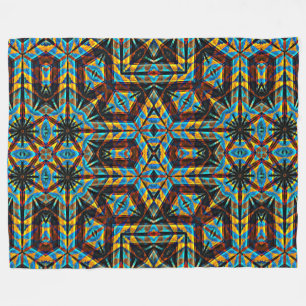 Moderner Indianer 18 Fleecedecke