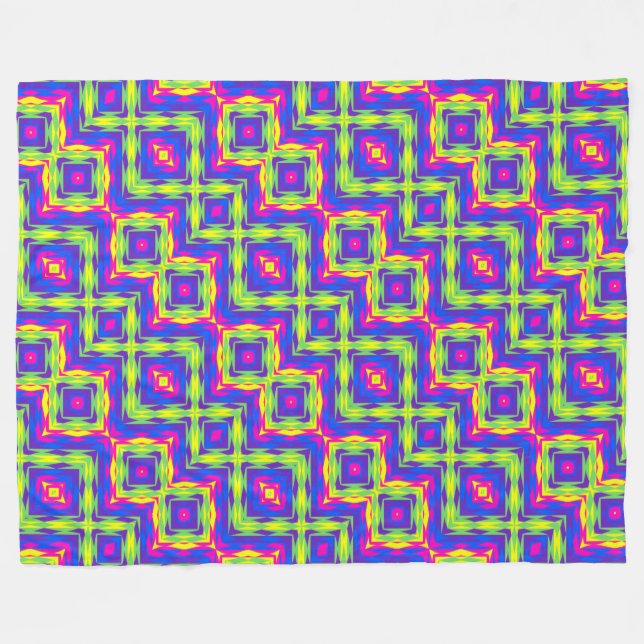Moderner Indianer 25 Fleecedecke (Vorderseite (Horizontal))