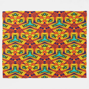Moderner Indianerstaat 28 Fleecedecke
