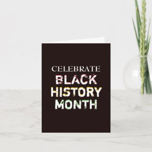 Moderner, individualisierbarer CELEBRATE BLACK GES Karte