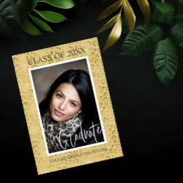 Moderner, individuell anpassbarer Abschluss Einladung