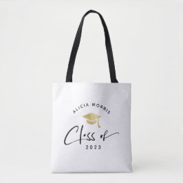 Moderner Individuelle Name Abschluss Trendy Script Tasche