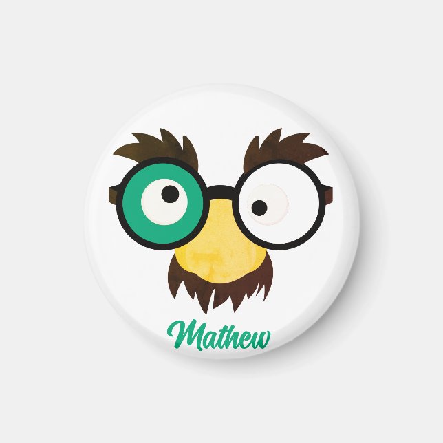 Moderner Individuelle Name Funny Funny Flag Irish  Magnet (Vorne)