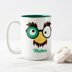 Moderner Individuelle Name Funny Funny Flag Irish Zweifarbige Tasse
