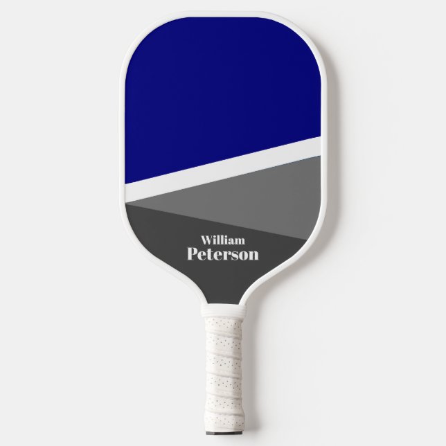 Moderner Individuelle Name für die Basisschifffahr Pickleball Schläger (Vorderseite)