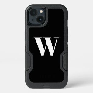 Moderner, individueller Anfangsbuchstabe Monogramm