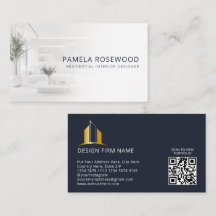 Moderner Innendesigner, Designstudio Navyblau