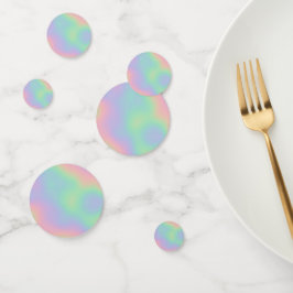 Moderner Iridescent Holographic Rainbow Konfetti