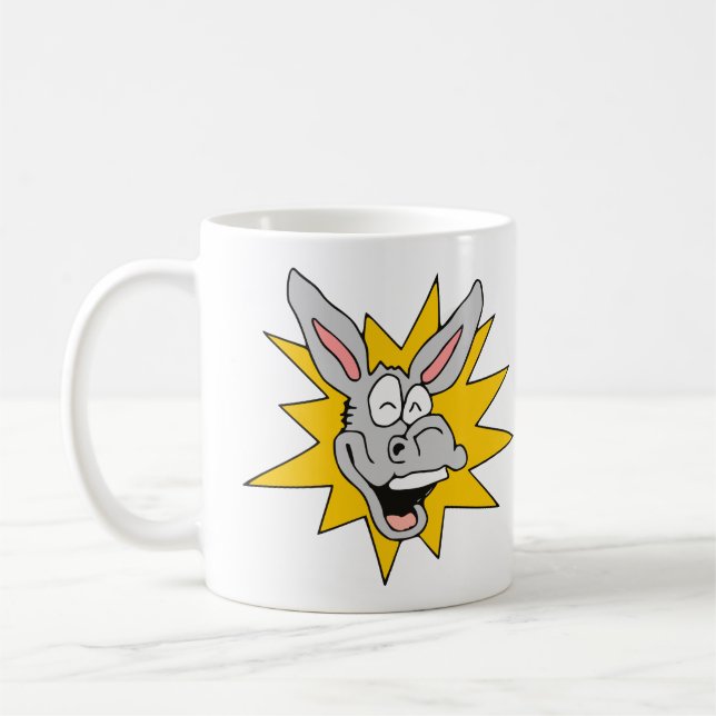 Moderner Jackass Kaffeetasse (Links)