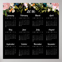 Moderner Kalender 2016