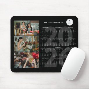 Moderner Kalender 2026 Neujahr Minimalist 3 Foto Mousepad