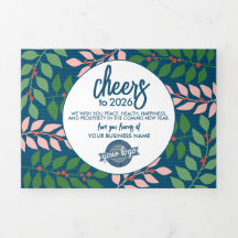 Moderner Kalender mit Logo - Blue Green Business