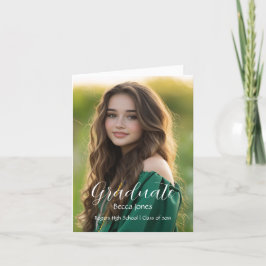 Moderner Kalligrafie-Foto-Abschluss Ankündigung