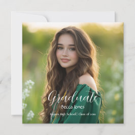 Moderner Kalligrafie-Foto-Abschluss Save The Date