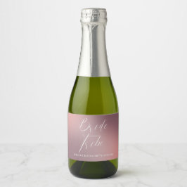 Moderner Kalligrafie-Pink-Junggeselinnen-Abschied