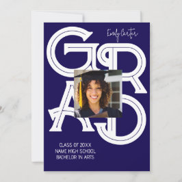 Moderner kalligrafischer Abschluss Einladung